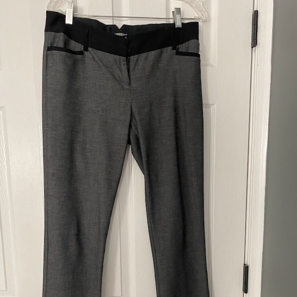 Express Gray & Black Dress Pants Sz 6R